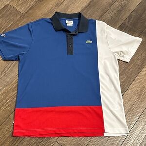 Lacoste Men's Tri-Color Tennis Shirt